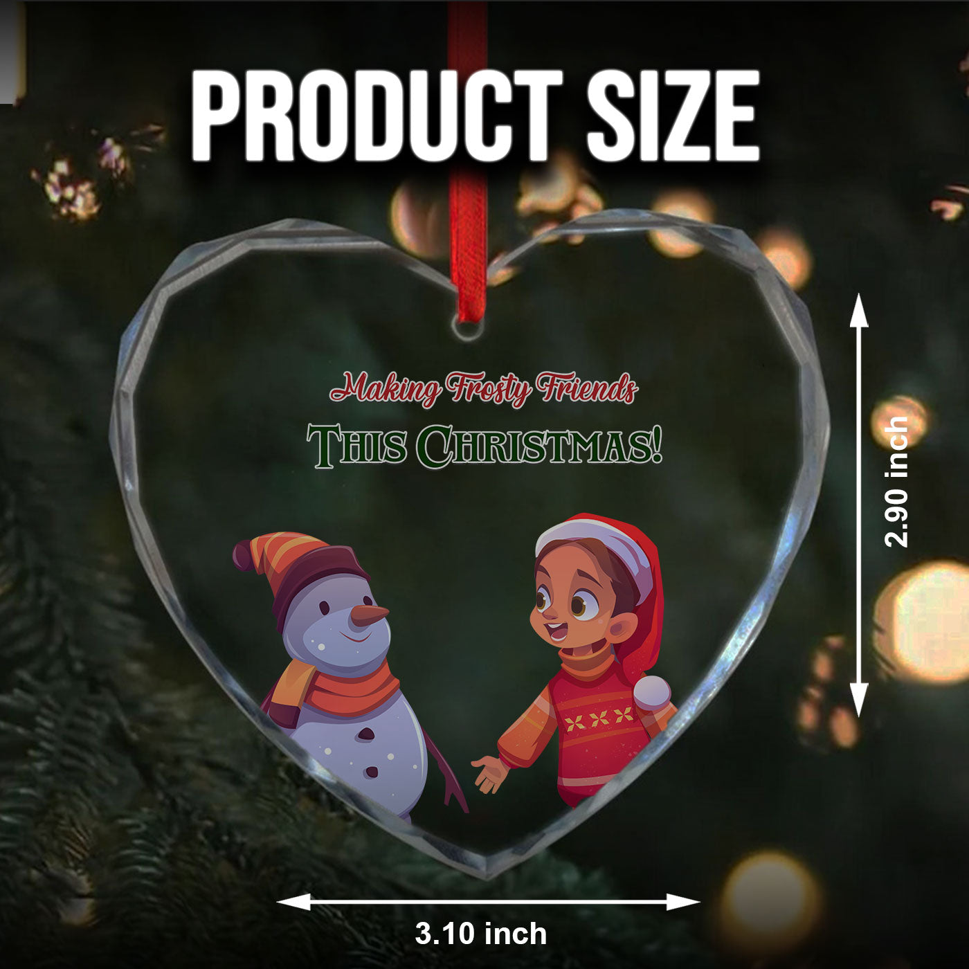 Making Snowman Frosty Friends | This Christmas | Glass Ornament